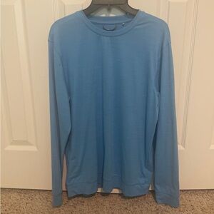 Men’s Small (M) Puma Crewneck Active Performance Pullover Sweatshirt Blue